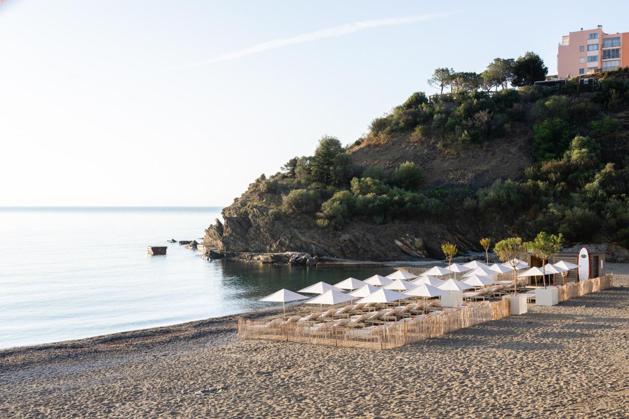Les Elmes - Hotel, Spa & Plage Privee Banyuls-sur-Mer Kültér fotó